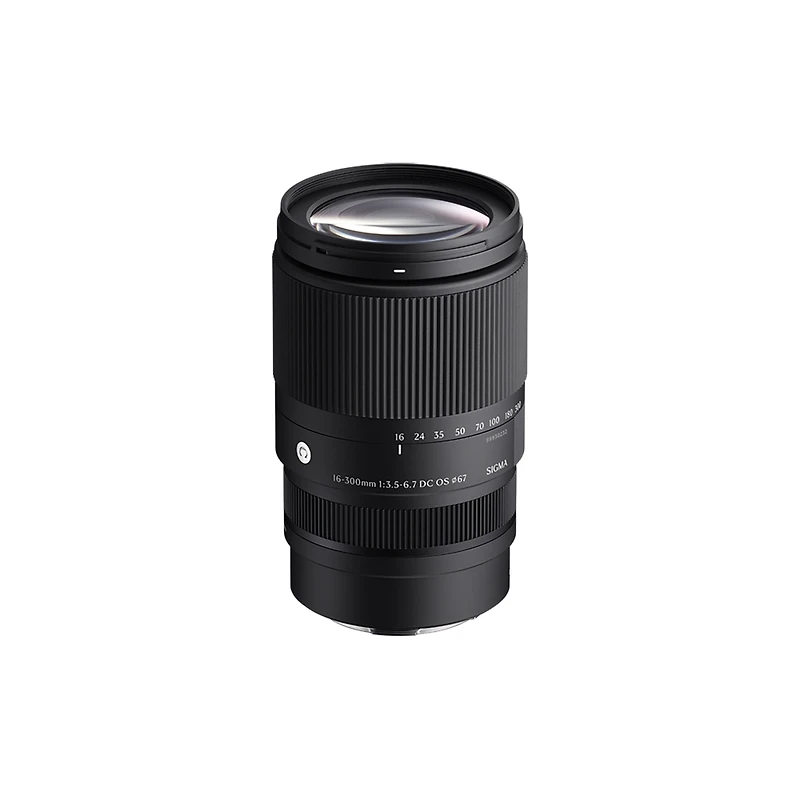 Sigma 16-300mm f/3.5-6.7 Dc Os Contemporary Lens for L Mount, Black