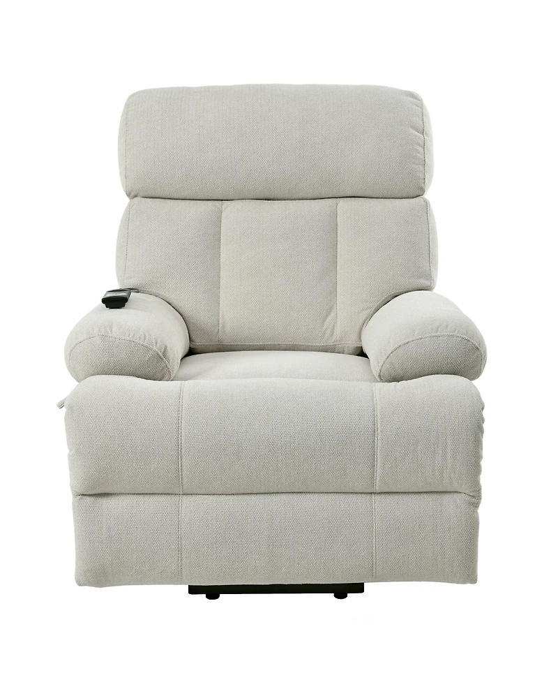 Streamdale Electric Oversized Recliner Chair for Seniors and Elderly (Light Gray)