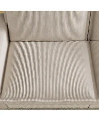 Streamdale Modular Sectional Sofa,Deep Seat Couch for Living Room, Modern L-Shaped Sofa for Living Room Bedroom Apartment,Beige