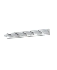 Streamdale Modern 6-Light Chrome Led Vanity Mirror Light Fixture For Bathrooms And Makeup Tables