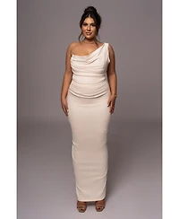 Jluxlabel Women's Krishna One Shoulder Maxi Dress