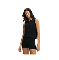 Cotton On Women's Active Rib Muscle Tank