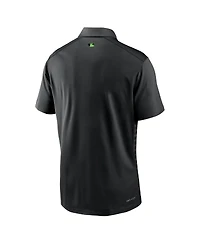 Nike Men's Black Tampa Bay Rays Authentic Collection City Connect Victory Performance Polo Shirt