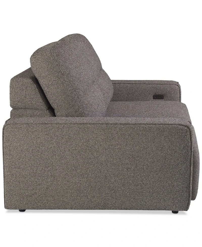 Frandlyn 2-Pc. Fabric Power Sliding Sofa, Exclusively at Macy's