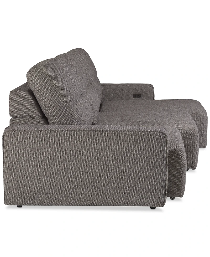 Frandlyn -Pc. Fabric Power Sliding Sofa