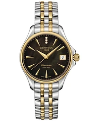 Certina Women's Swiss Ds Action Diamond Accent Two-Tone Stainless Steel Bracelet Watch 34mm