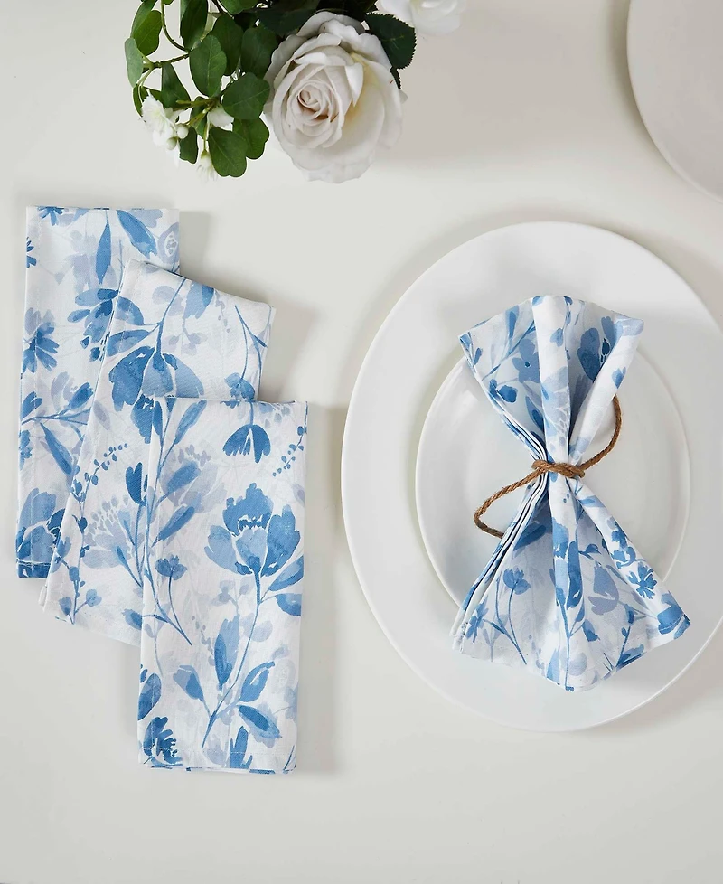 Izod Mystic Floral Napkins, Set of 4