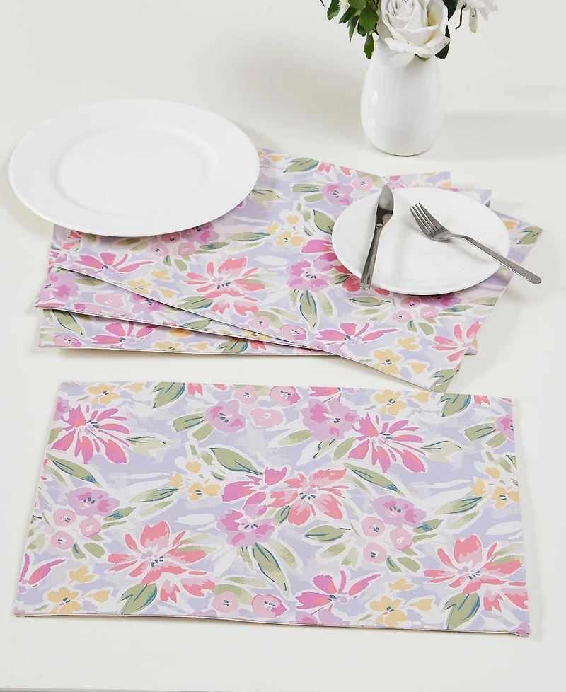 Izod Catalina Placemats 13" x 19", Set of 4