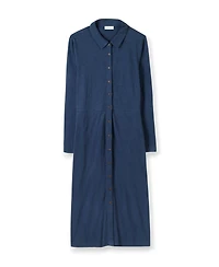 Celtic & Co. Women's Slub Jersey Shirt Midi Dress
