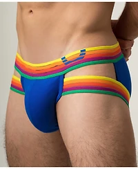 Rounderbum Men's Rainbow Rush Holster Brief