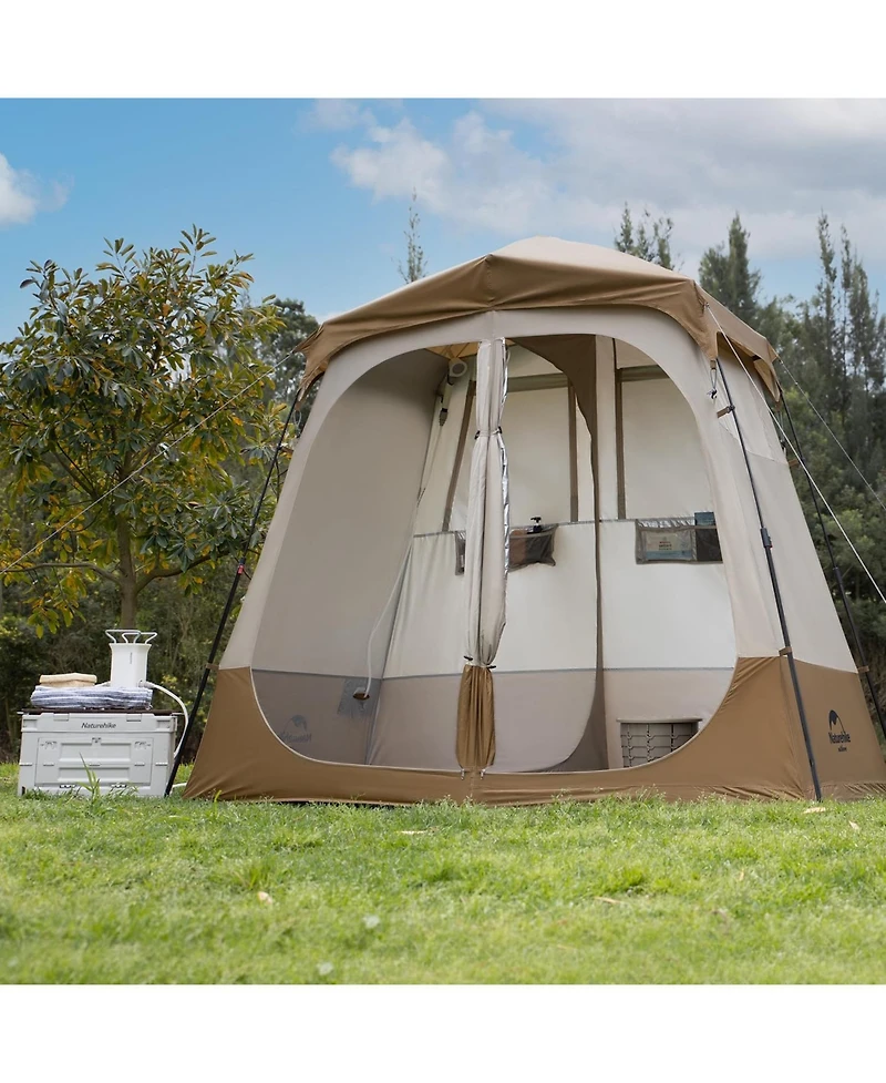 Naturehike Wet Dry Separation Pop Up Privacy Shower Tent Portable Toilet Outdoor Shower Changing Shed Mobile Toilet