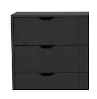 Four Drawer Dresser for Bedroom Storage and Organization