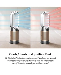 Dyson Purifier Hot+Cool HP2 De-NOx | Nickel/Gold