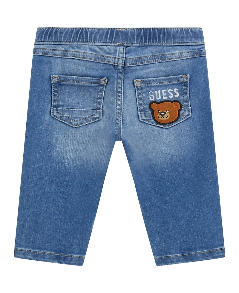 Guess Baby Boys Stretch Denim Pull-On Jeans