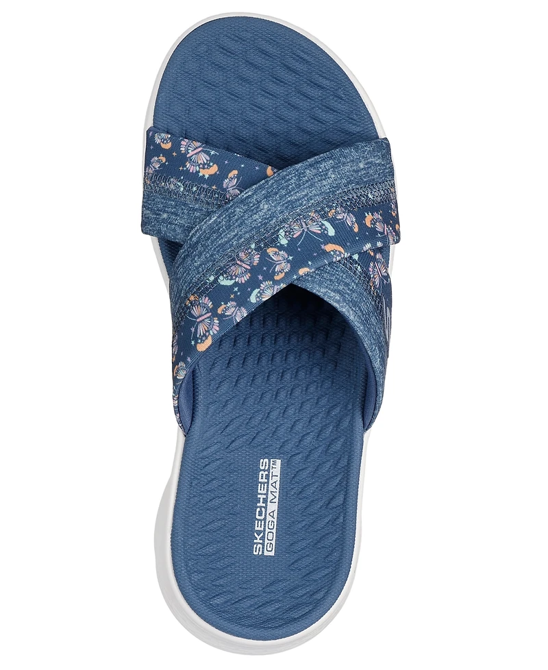 Skechers Women's Go Walk Flex - Impressed Slide Sandals from Finish Line