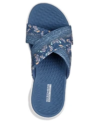 Skechers Women's Go Walk Flex - Impressed Slide Sandals from Finish Line