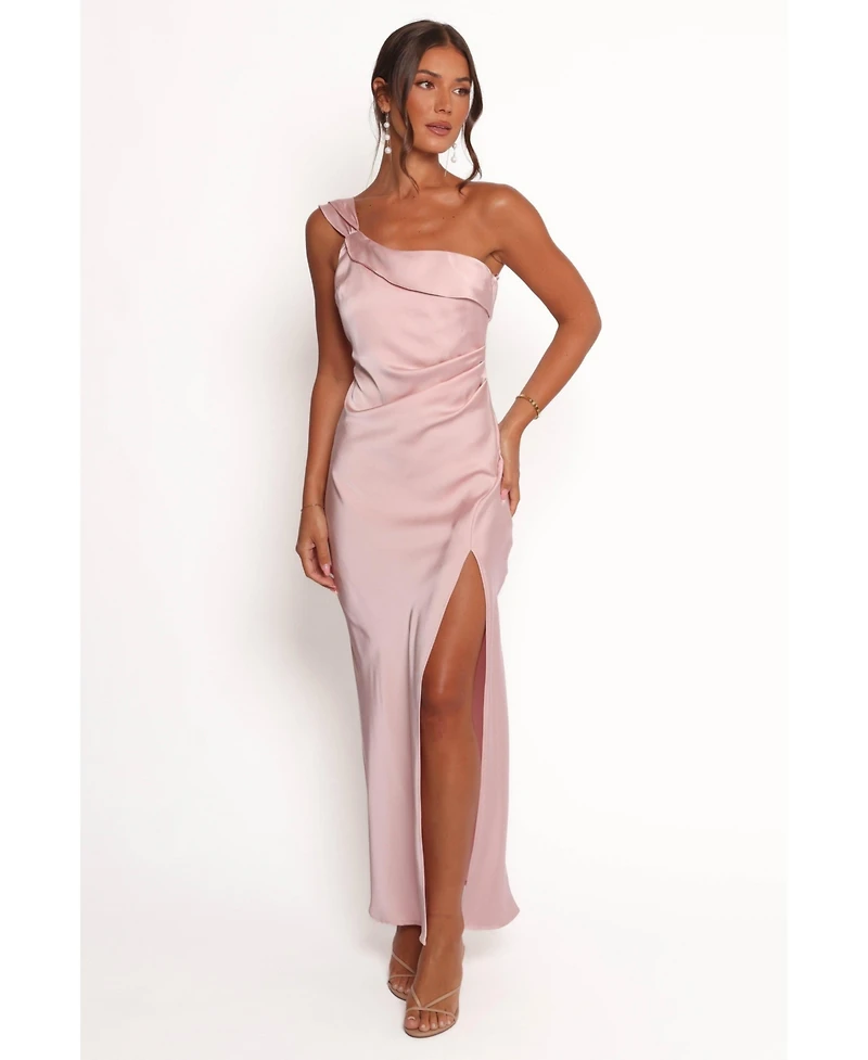 Petal and Pup Women's Lolana Draped One Shoulder Dress