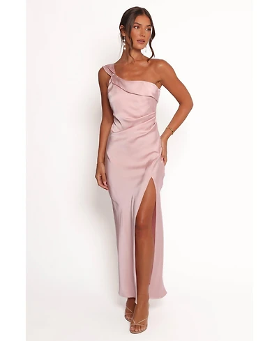 Petal and Pup Women's Lolana Draped One Shoulder Dress