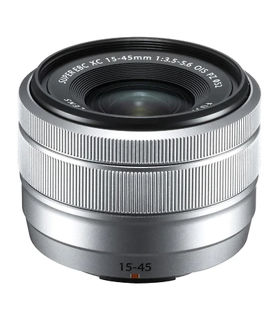 Fujifilm Xc 15-45mm f/3.5-5.6 Ois Pz Lens, Silver
