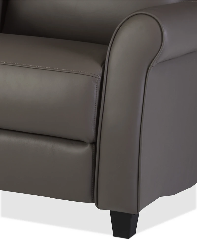 Thandler -Pc. Leather Sofa with Power Recliners