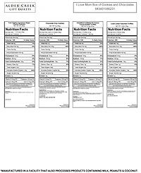 Alder Creek Gift Baskets I Love Mom Box of Cookies and Chocolates, 9 Pieces