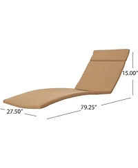 Streamdale Outdoor Chaise Lounge Cushion (2PCS)