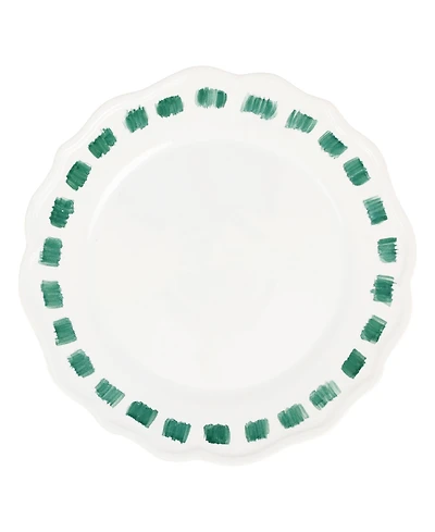 Vietri Lisbon Stitch Dinner Plate