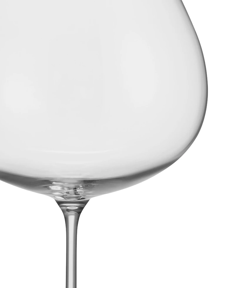 Orrefors Frantzen Crystal Mature Wine Glasses, Set of 2