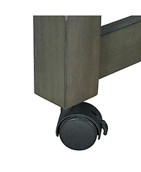 Streamdale Extendable Kitchen Island Cart w/ Power Outlets & Storage