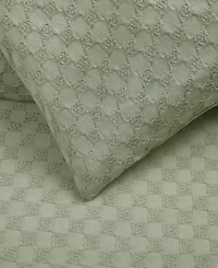 Brooklyn Loom Woven Texture 3-Pc. Comforter Set, King