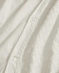 Brooklyn Loom Woven Texture 3-Pc. Duvet Cover Set