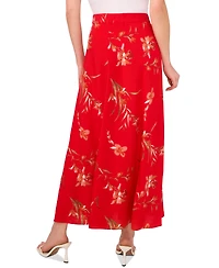 CeCe Women's Seamed Maxi Skirt with Elastic Waist