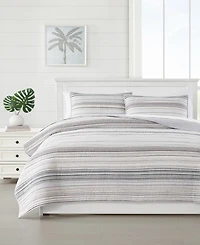 Oceanfront Resort Navarre Yarn Dye Stripe 3-Pc. Quilt Set, Full/Queen
