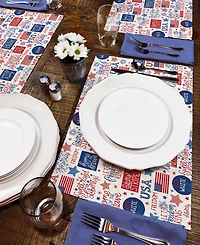 CounterArt Home of the Brave Premier Fabric Placemats, Set of 4