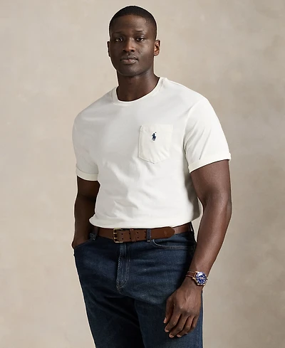Polo Ralph Lauren Men's Big & Tall Pocket Jersey T-Shirt