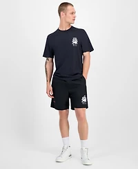Hugo by Boss Men's Core Fanwear Relaxed Fit Short Sleeve Crewneck Graphic T-Shirt