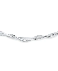 Bling Jewelry Simple Interlocking Double Box Chain Anklet Ankle Bracelet Sterling Silver 9 Inch