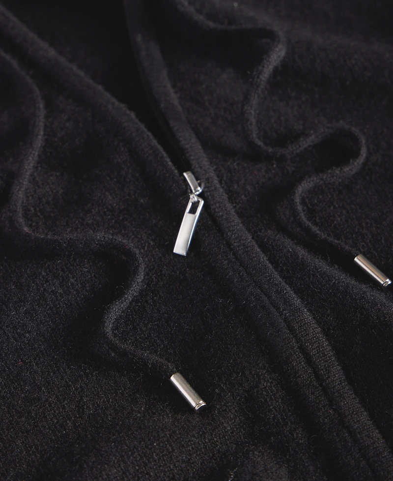 Charter Club Women's 100% Cashmere Zip Hoodie, Macy's Exclusive