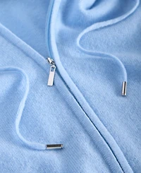 Charter Club Women's 100% Cashmere Zip Hoodie, Macy's Exclusive