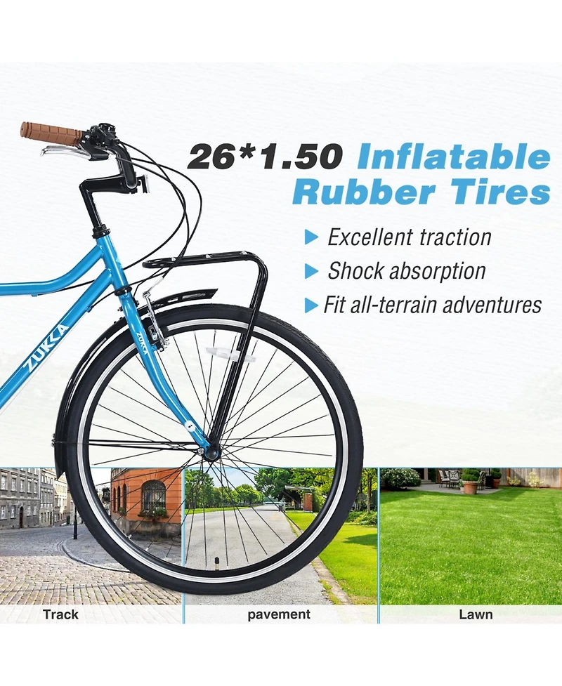 Streamdale 7-Speed Vintage Style Bike