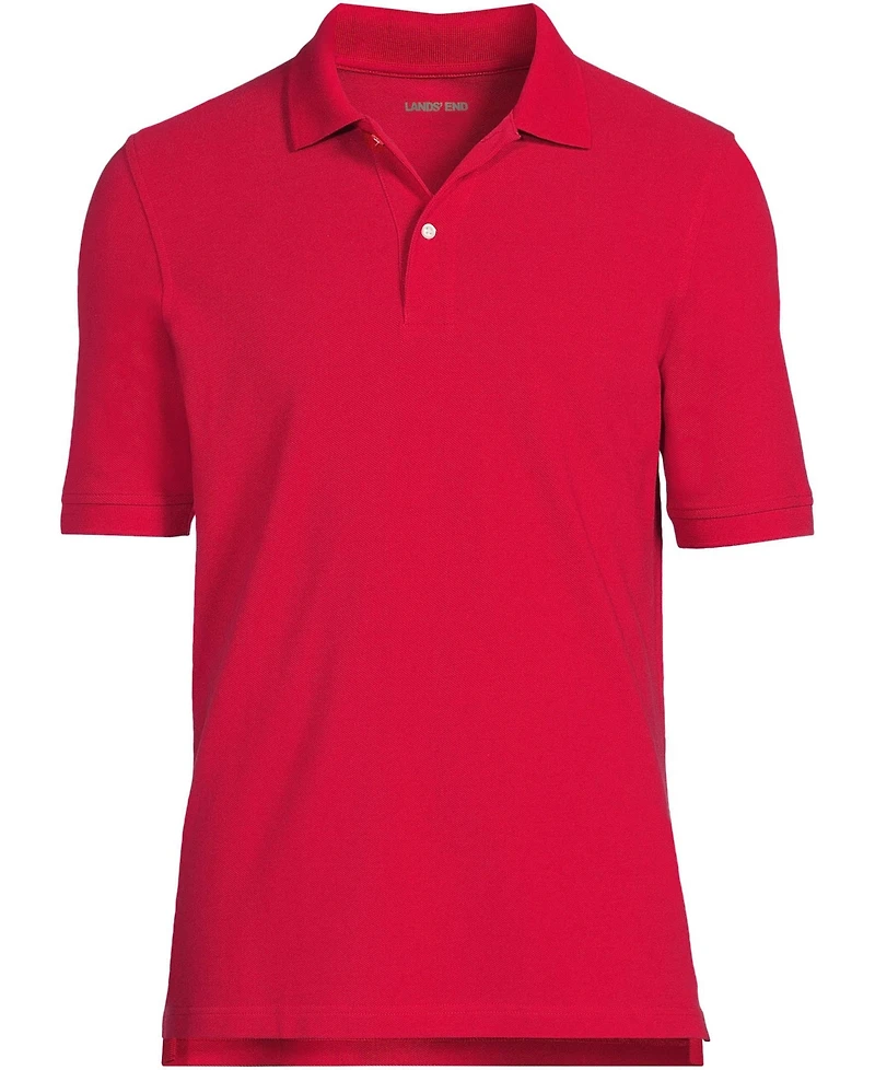 Lands' End Men's Short Sleeve Mesh Polo Shirt