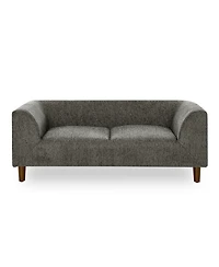 Streamdale Modern Pet Sofa with Armrests for Medium to Large Dogs, Dark Grey
