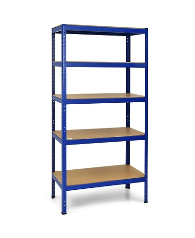 71 inch Heavy Duty Steel Adjustable 5 Level Storage Shelves