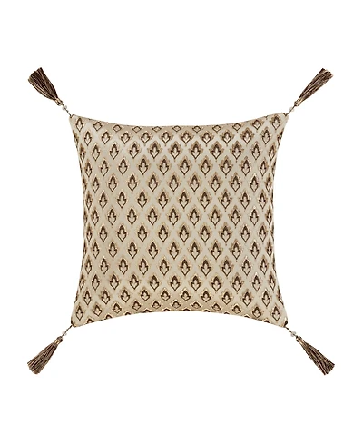 J Queen New York Gold Coast Decorative Pillow, 18" x 18"