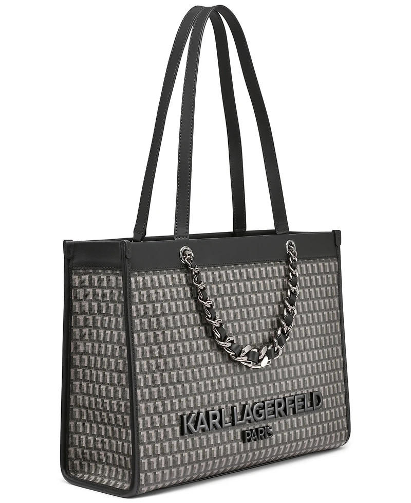 Karl Lagerfeld Paris Savoie Monogram Tote