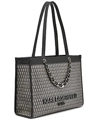 Karl Lagerfeld Paris Savoie Monogram Tote