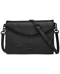 Karl Lagerfeld Paris Lourdes Rivet Crossbody Bag