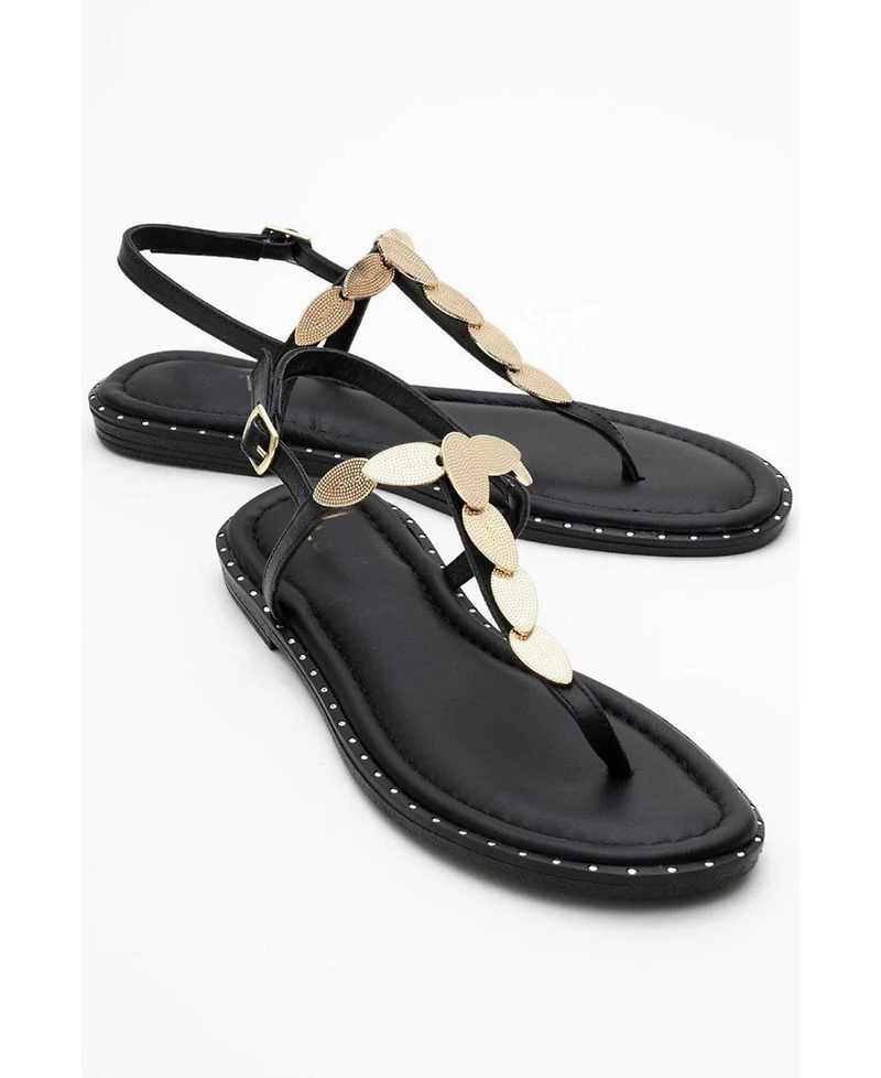 Marea Leather Flat Sandal (Women)