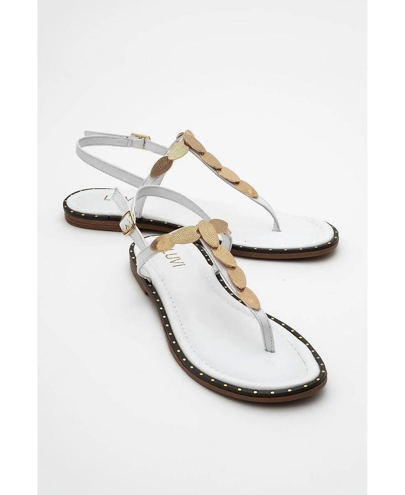 Marea Leather Flat Sandal (Women)
