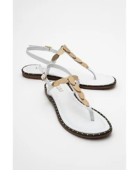 Marea Leather Flat Sandal (Women)